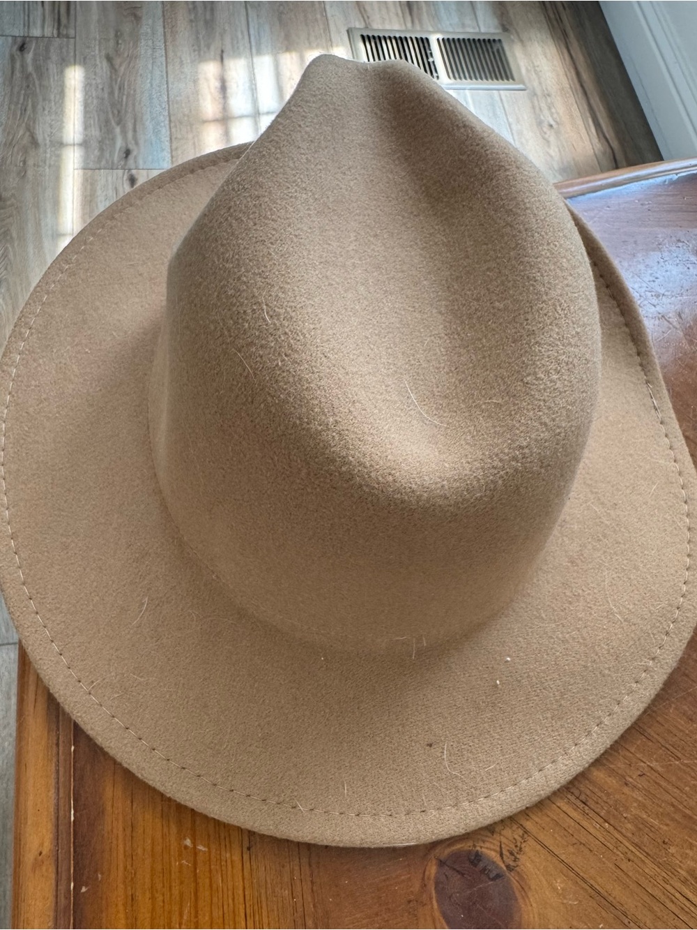 PrettyLittleThing Camel Felt Fedora